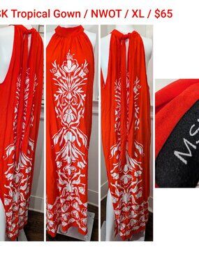 MSK Tropical Dress